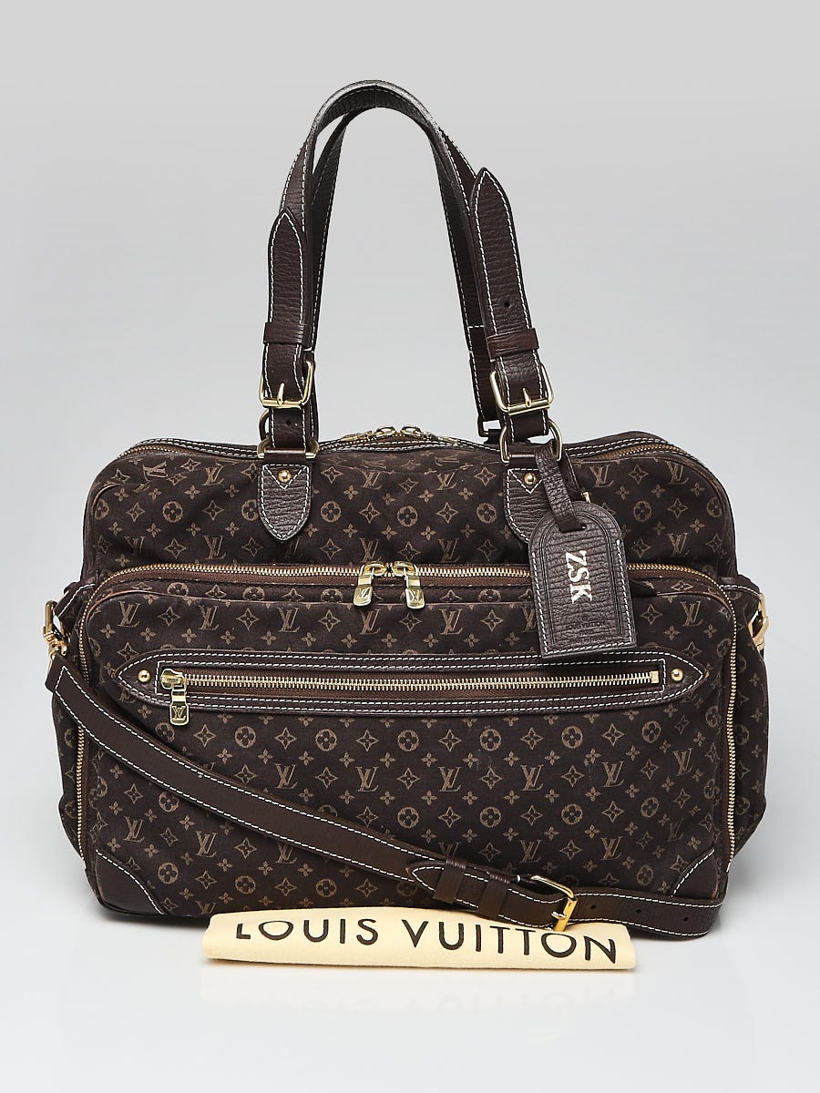 Louis Vuitton Ebene Monogram Mini Lin Canvas Diaper Bag | Yoogi's
