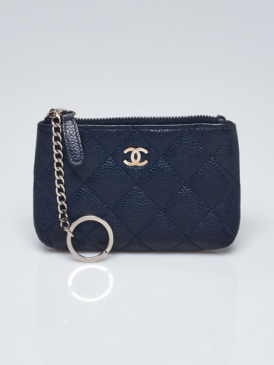 【CHANEL】Chanel navy lamb key holder phw★キーケース CHANEL】Chanel navy lamb key holder phw☆キーケース (CHANEL