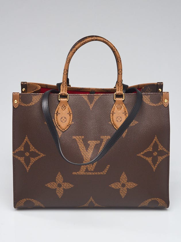 Louis Vuitton Monogram Reverse Canvas Onthego MM Bag