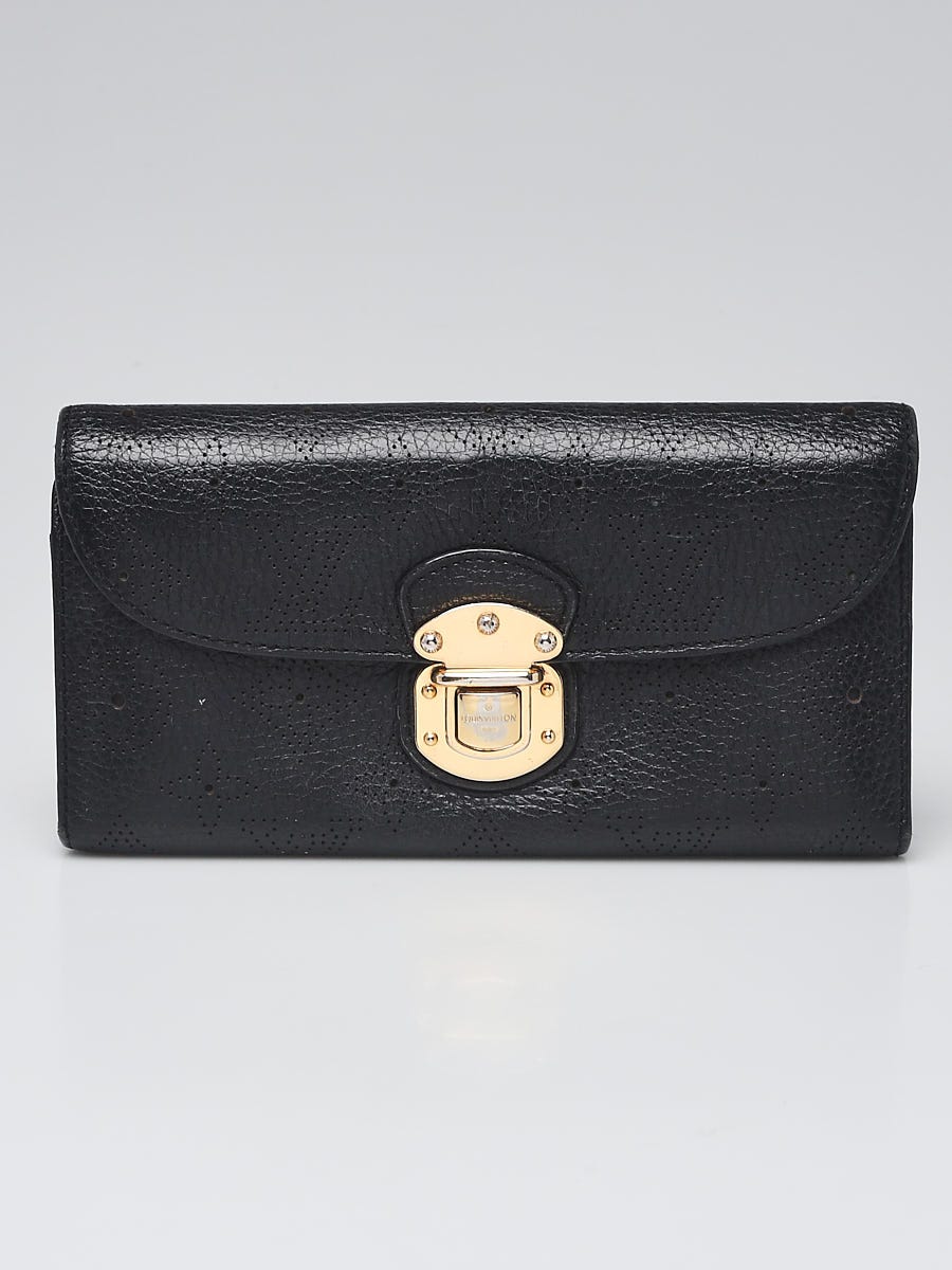 Louis Vuitton Monogram Mahina Leather Amelia Wallet
