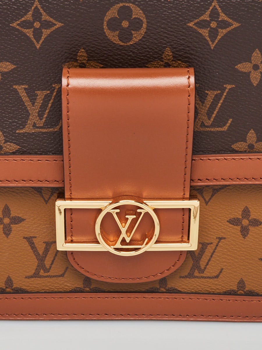 LOUIS VUITTON #43198 Monogram Canvas Dauphine MM Reverse Crossbody – ALL  YOUR BLISS
