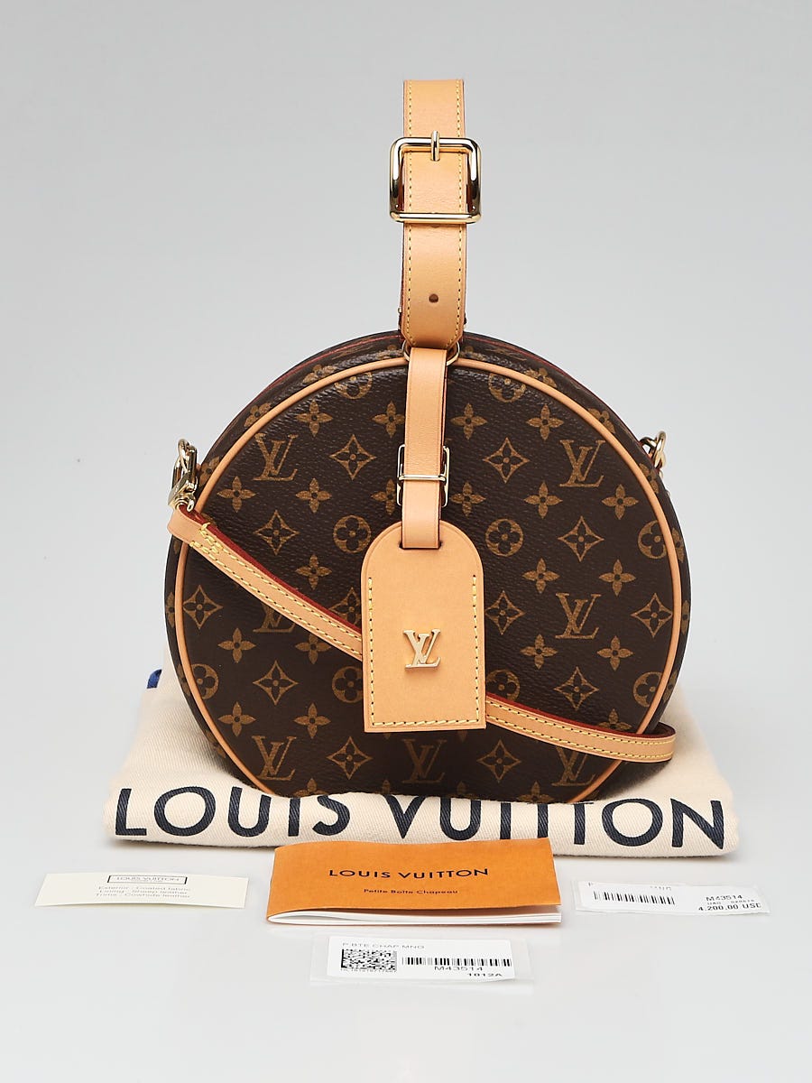 Louis Vuitton Monogram Canvas Petite Boite Chapeau M43514