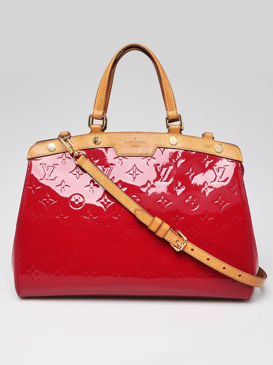 Louis Vuitton Rose Angelique Vernis Brea Bag
