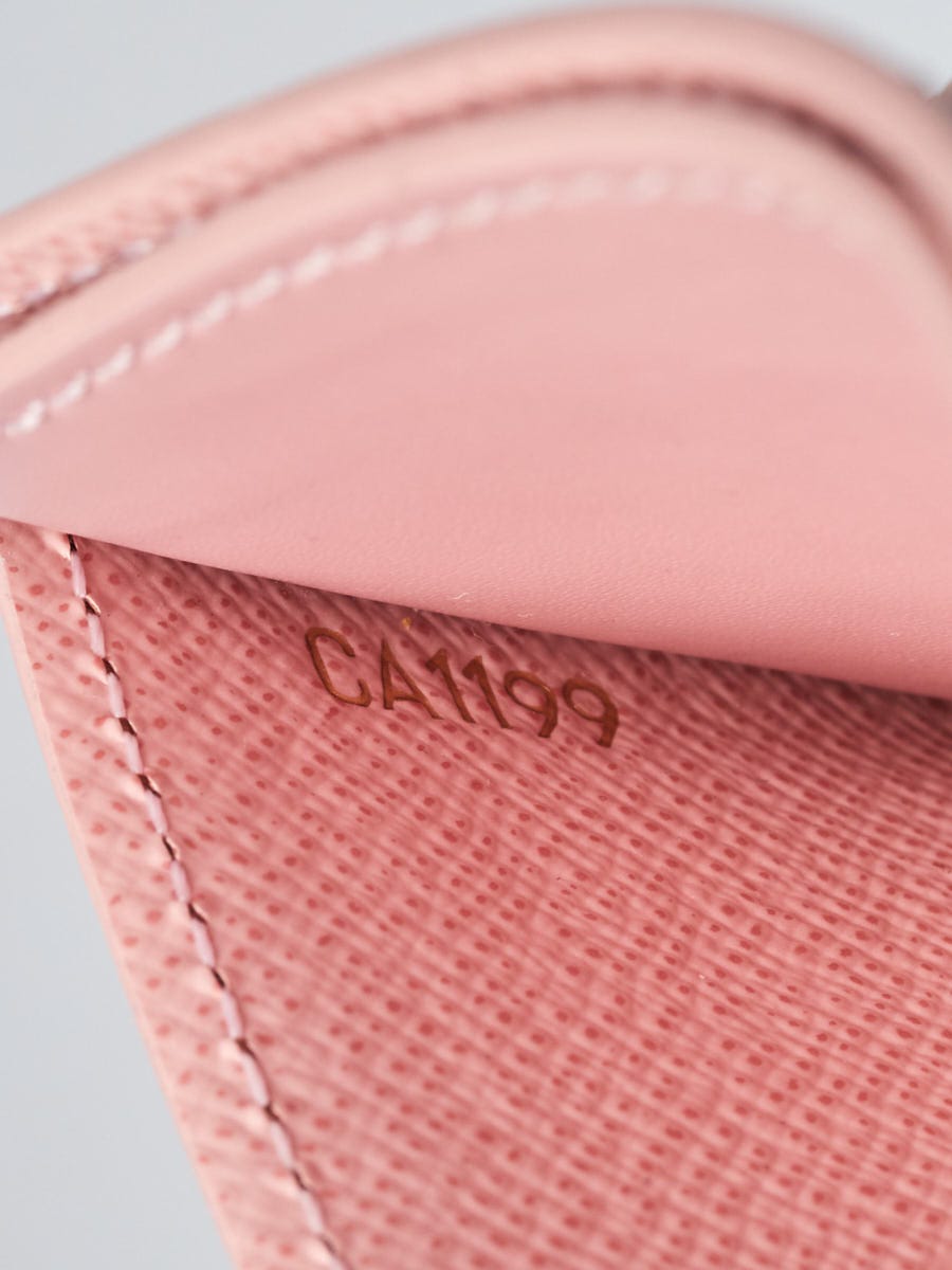 Louis Vuitton Damier Canvas Rose Ballerine Recto Verso Card Holder -  Yoogi's Closet