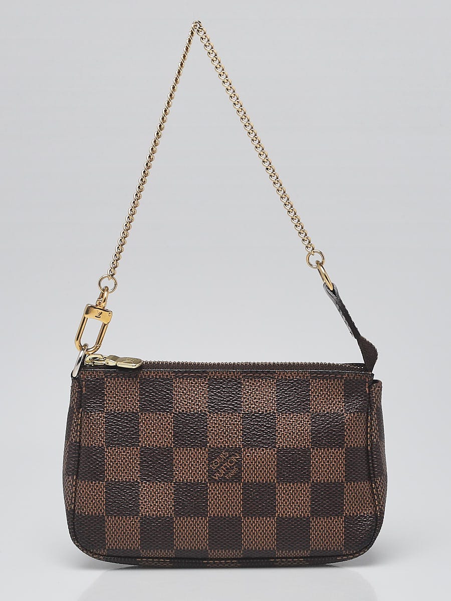 Louis Vuitton // 2014 Brown Monogram Pochette Accessoires Bag