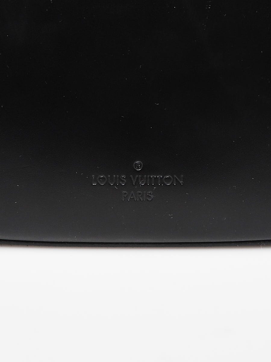 Louis Vuitton Epi Luna Black Crossbody Purse Silver Hardware With