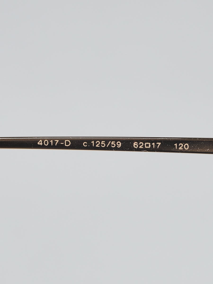 Chanel Brown Gradient Tint Crystal CC Sunglasses- 4017