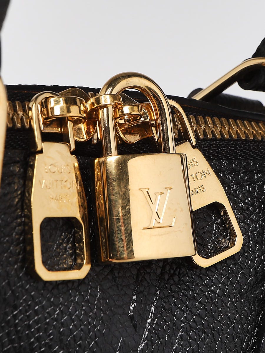 Louis Vuitton Black Monogram Empreinter Leather Neo Alma BB Bag - Yoogi's  Closet