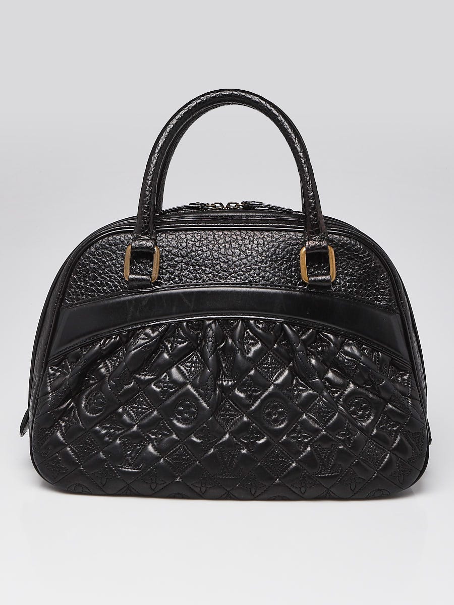 Louis Vuitton 100% Leather Animal Print Black Mizi Vienna Bag One Size -  51% off