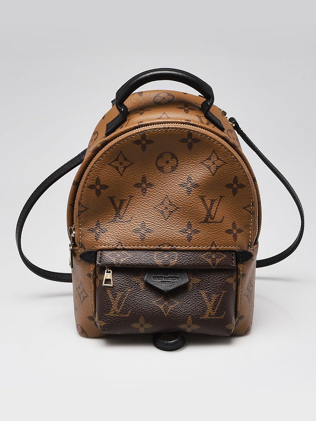 Louis Vuitton Monogram Reverse Canvas Mini Palm Springs Backpack Bag