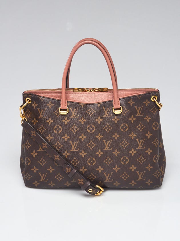 Louis Vuitton Monogram Canvas Bois de Rose Pallas Bag