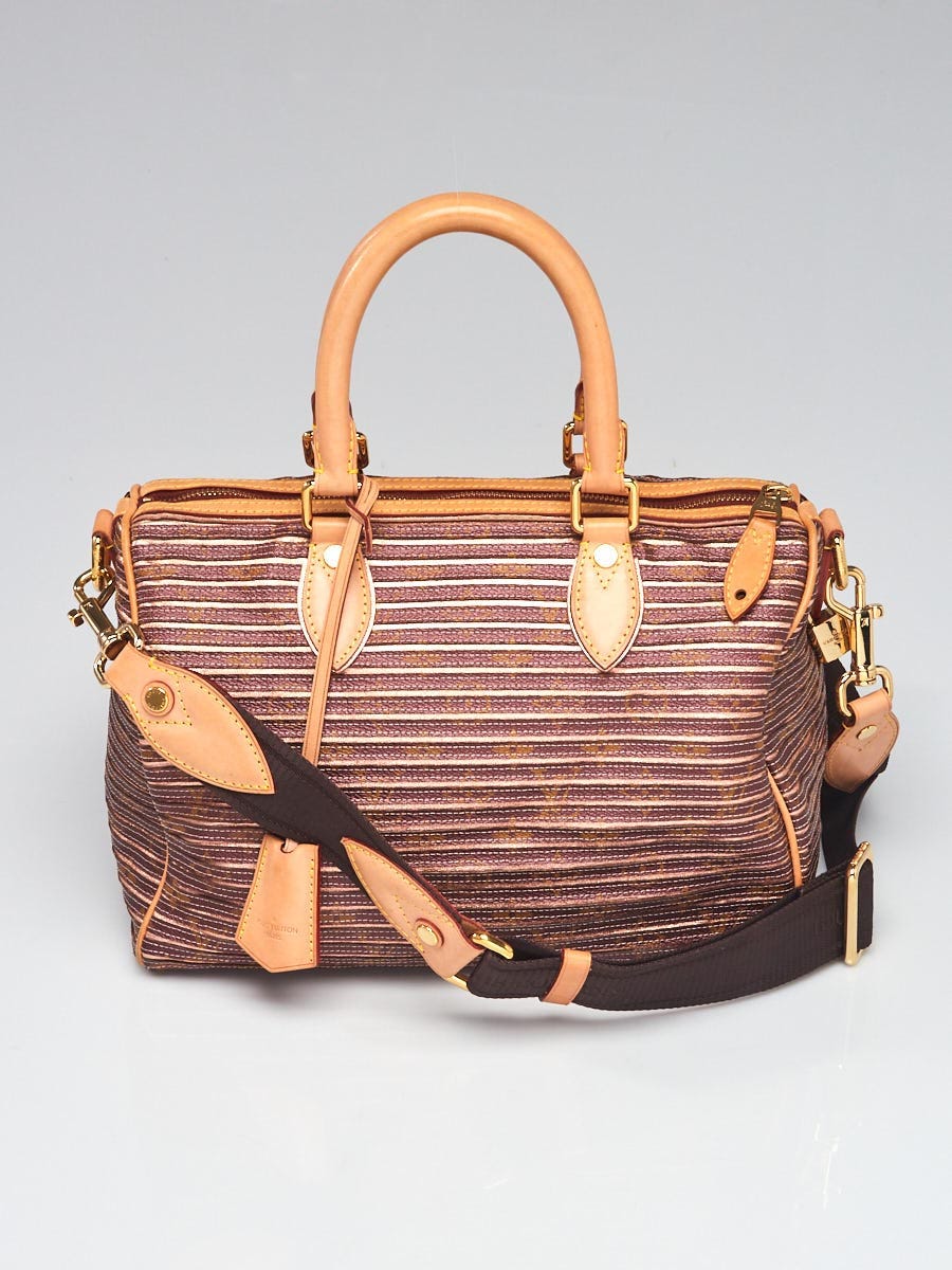 Louis Vuitton Limited Edition Peche Monogram Eden Speedy 30 Bag