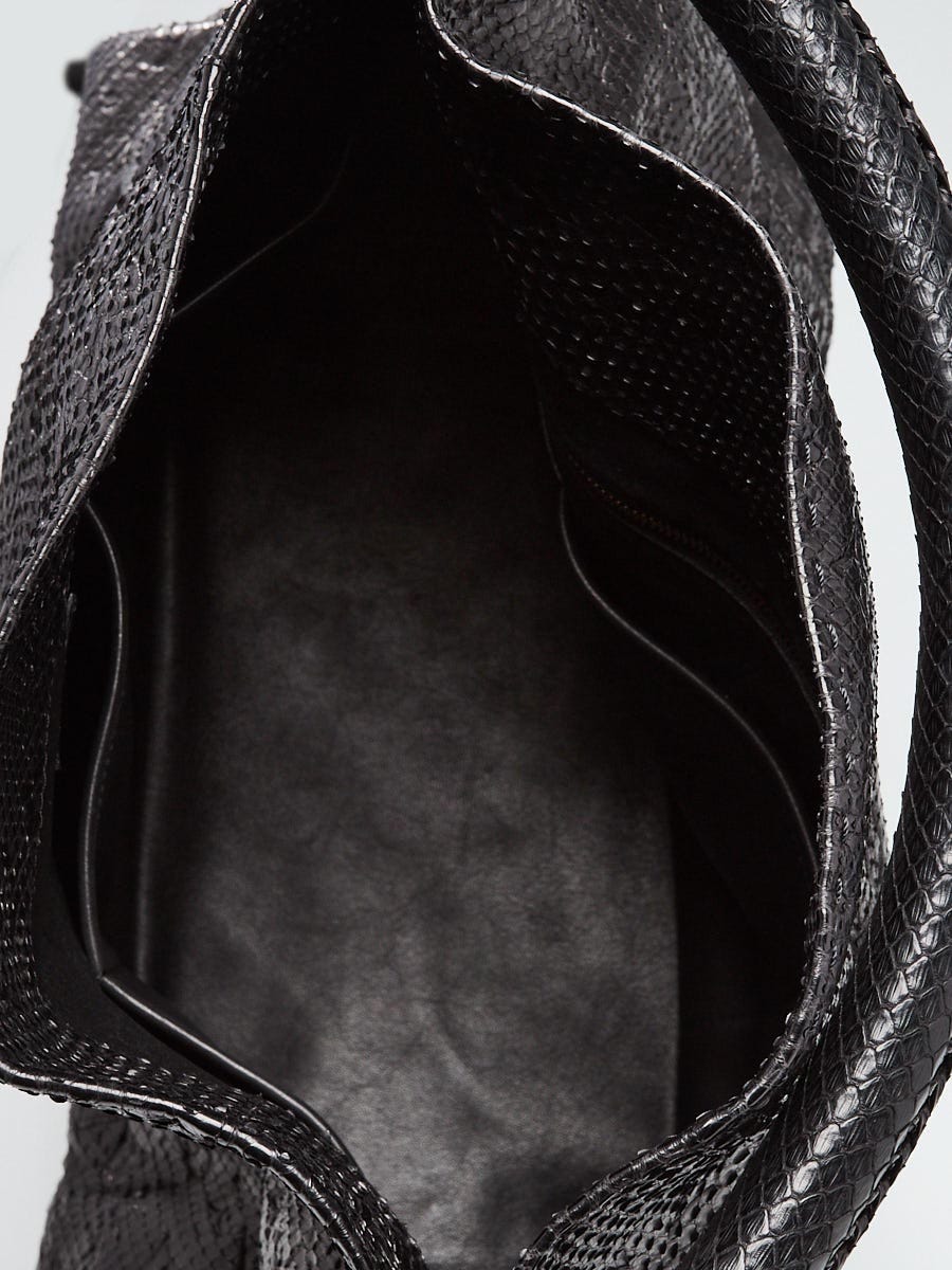 Louis Vuitton Limited Edition Black Python Artsy MM Bag - Yoogi's