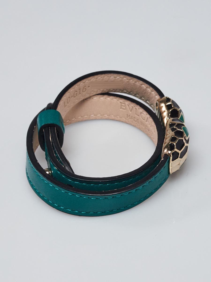 Serpenti on sale leather bracelet