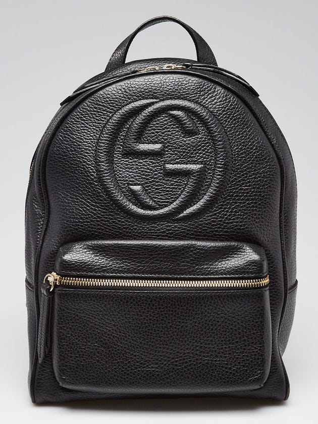 gucci soho mini backpack Pre-Owned Chain in Black with Adjustable Shoulder Includes authenticity cards and Gucci dust bag Gucci Soho Backpack Very Good