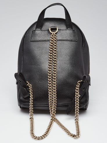 black leather gucci backpack women& 39 // Bamboo VSP Consignment GG Emblem reinterprets the Houses history of elegance and craftsmanship GUCCI - GG backpack |
