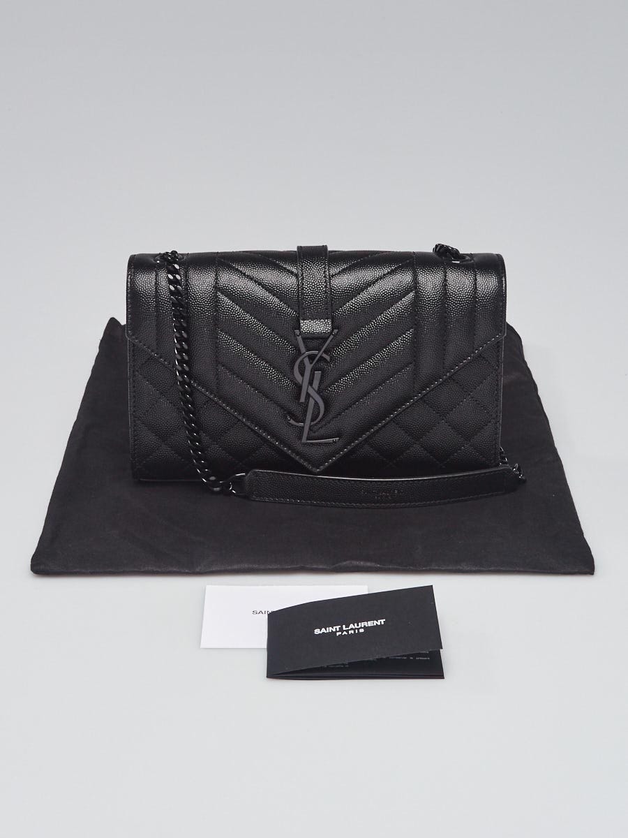 Ysl hot sale envelope black