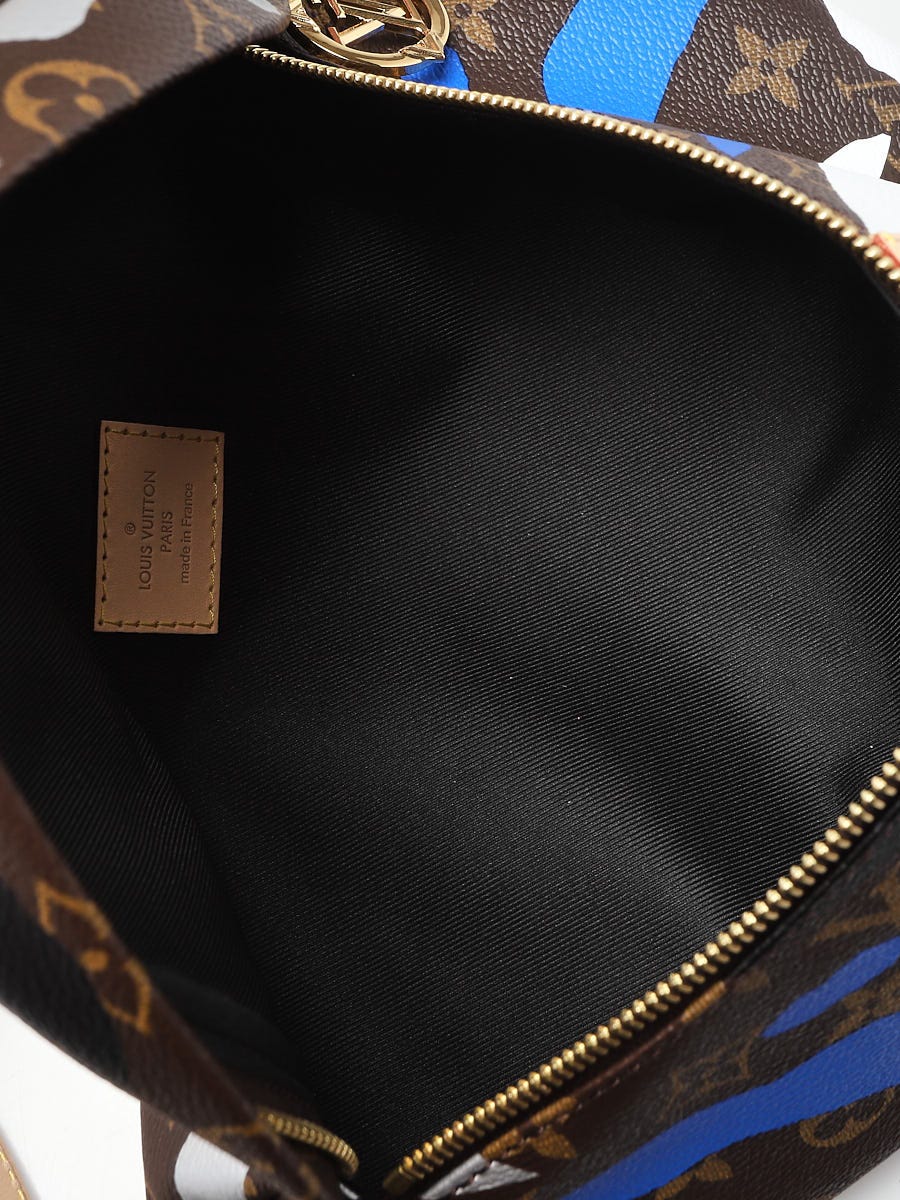 東區正精品- ⭕️全新現貨⭕ LOUIS VUITTON LV M44812黑色全皮壓紋拉鍊胸口包腰包