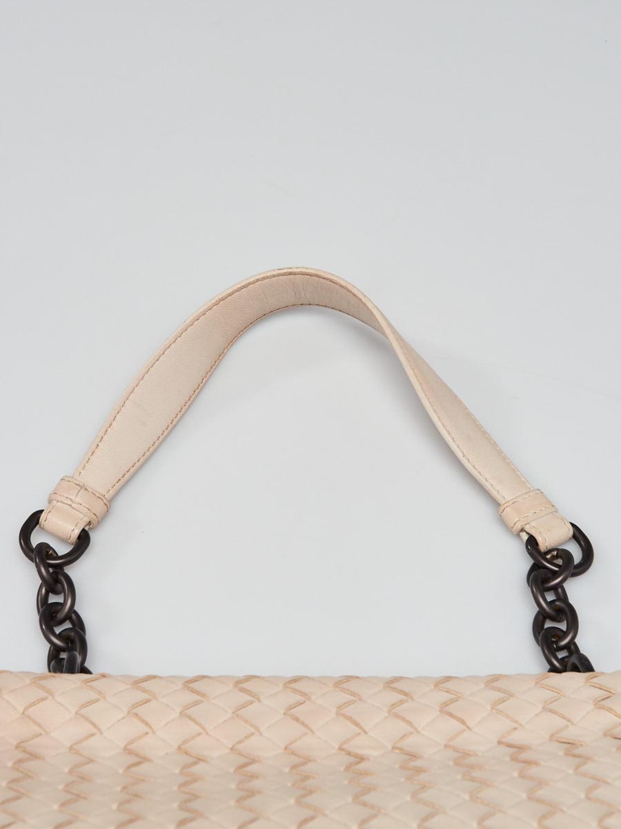 Bottega Veneta Paille Intrecciato Woven Nuvolato Large Veneta Hobo Bag -  Yoogi's Closet