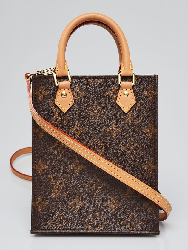 Louis Vuitton Monogram Canvas Petite Sac Plat Bag