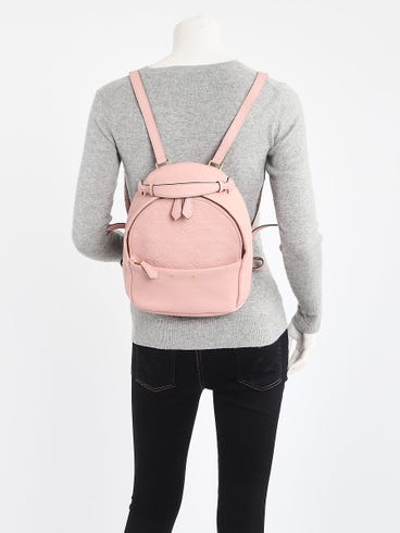 louis vuitton backpack pink Preloved Monogram Empreinte Sorbonne CA117 KimmieBBags LLC Lv Pink Backpack Louis Vuitton