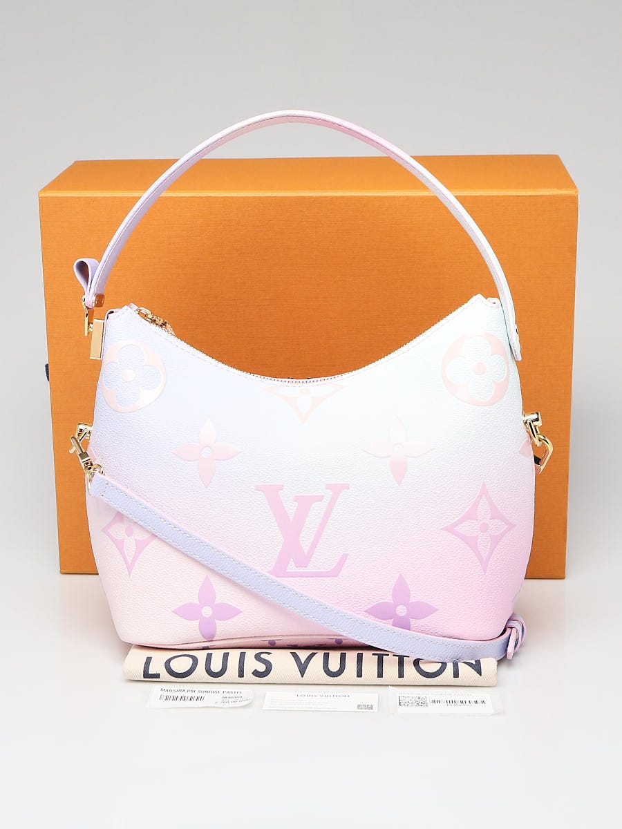 Louis Vuitton Limited Edition Sunrise Pastel Monogram Marshmallow