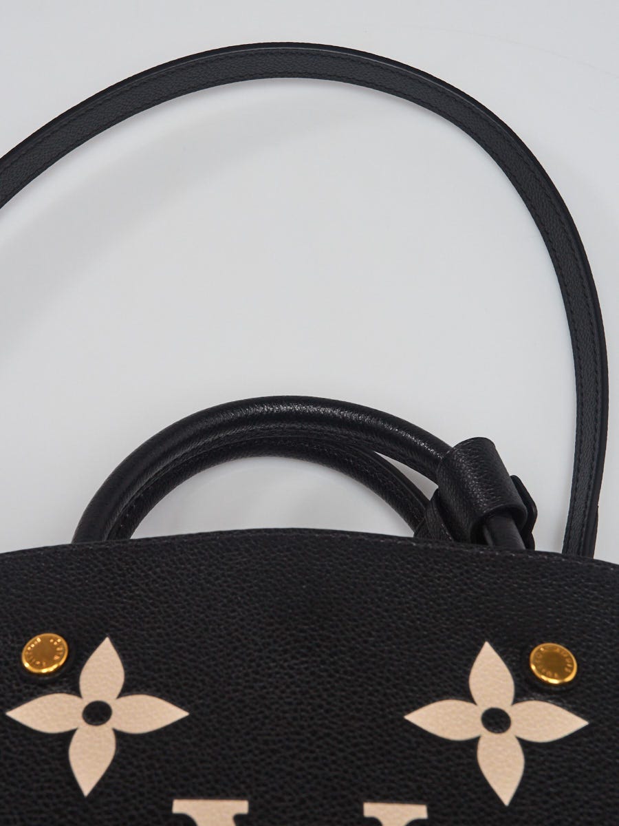 What Goes Around Comes Around Louis Vuitton Black Empreinte Montaigne Bb  Bag