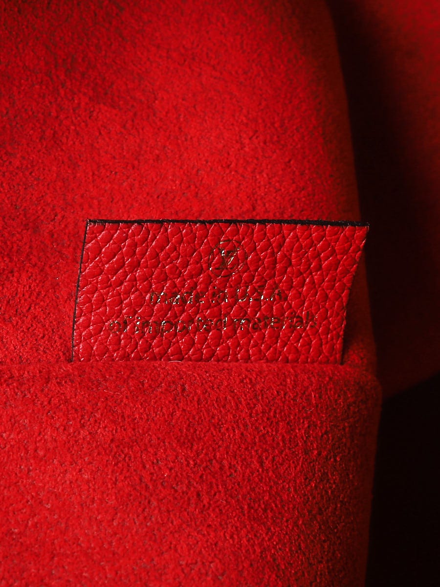 Louis Vuitton Cerise Monogram Canvas Leather Surene MM Bag - Yoogi's Closet