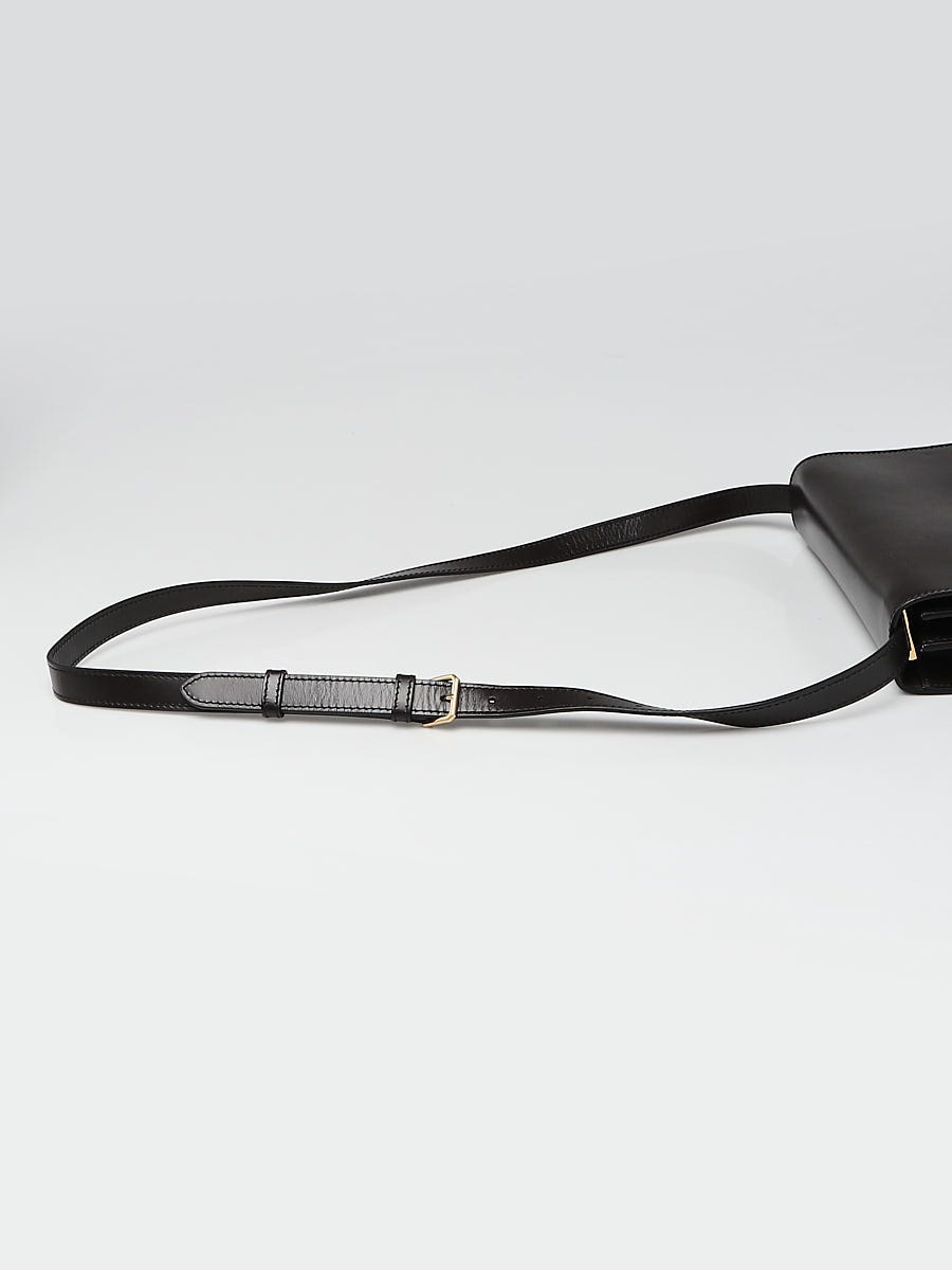 Burberry Brown Leather TB Monogram Medium Shoulder Bag Burberry Brown Leather TB Monogram Medium Shoulder Bag