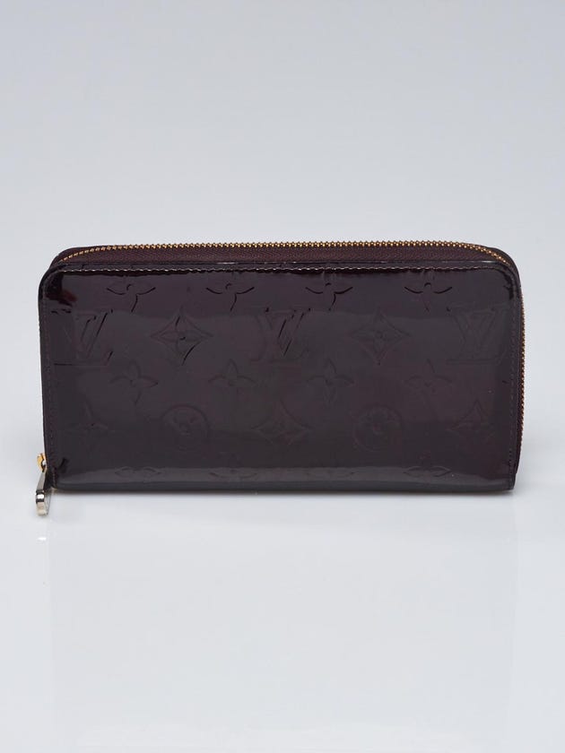 Louis Vuitton Amarante Monogram Vernis Zippy Wallet