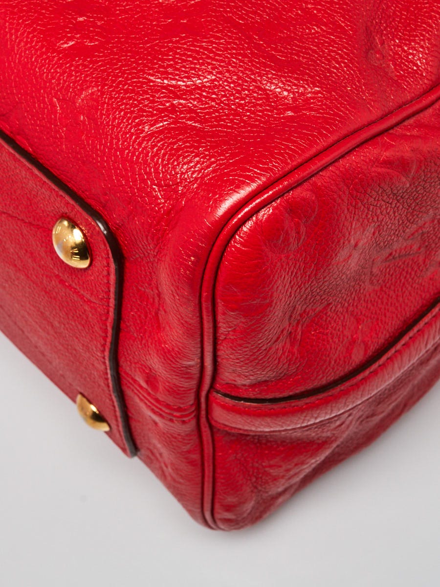 LOUIS VUITTON 100% Authentic Speedy 30 Bandouliere Empreinte Orient Handbag  LV