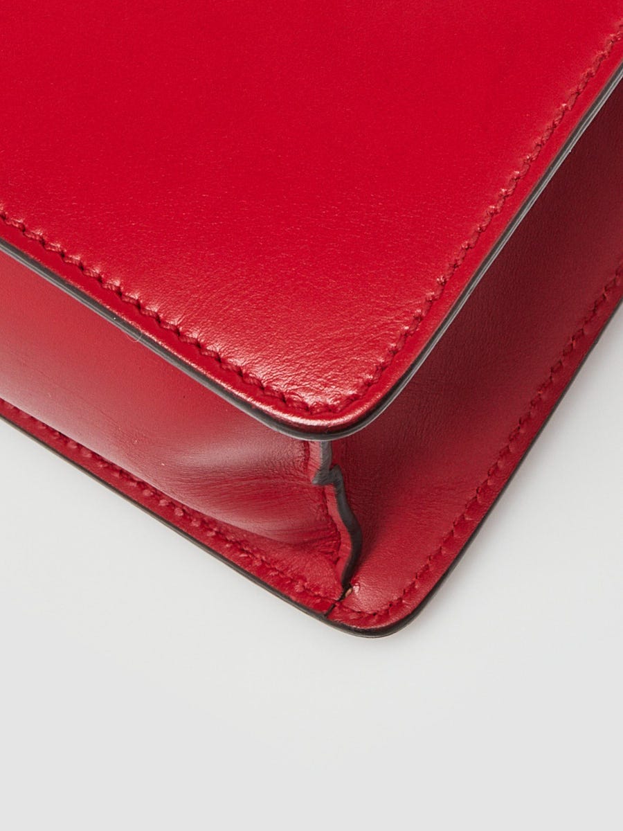 Return to Tiffany™ Small Zip Wallet in Hibiscus Red Leather