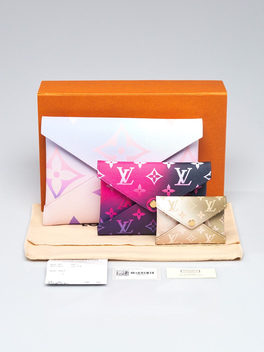 Louis Vuitton Limited Edition Sunrise/Sunset Monogram Canvas Kirigami  Pochette Set - Yoogi's Closet