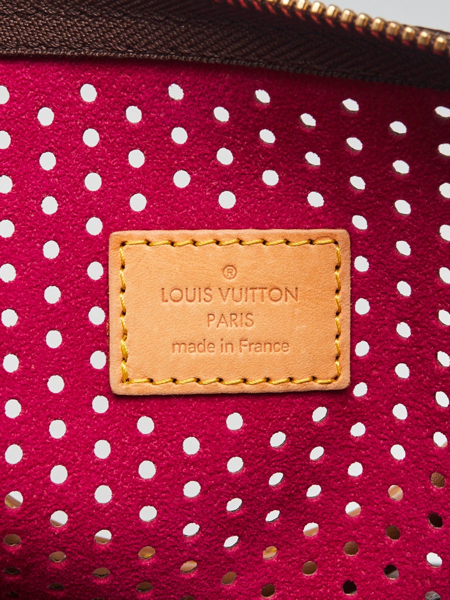 Louis Vuitton 2006 FW Fuschia Perforated Speedy 30 · INTO