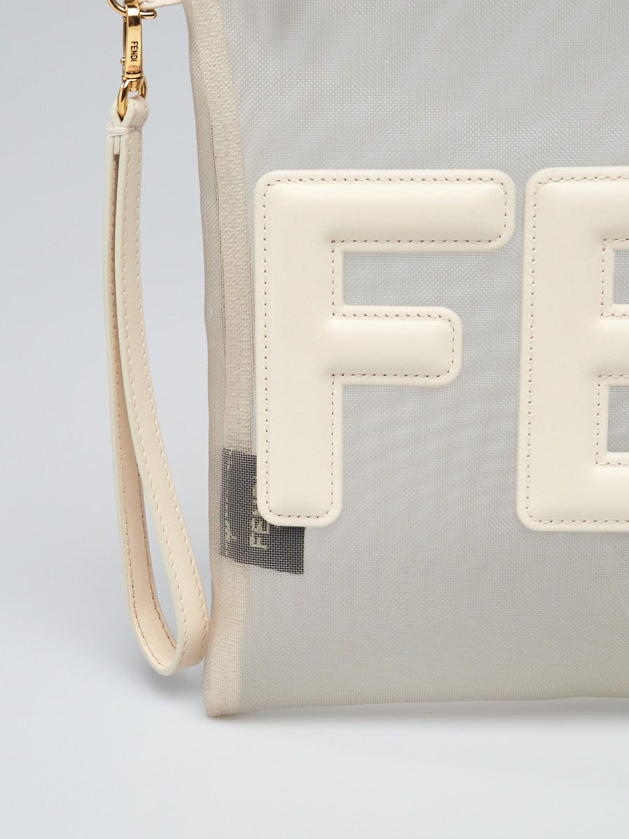 Fendi wristlet sale pouch