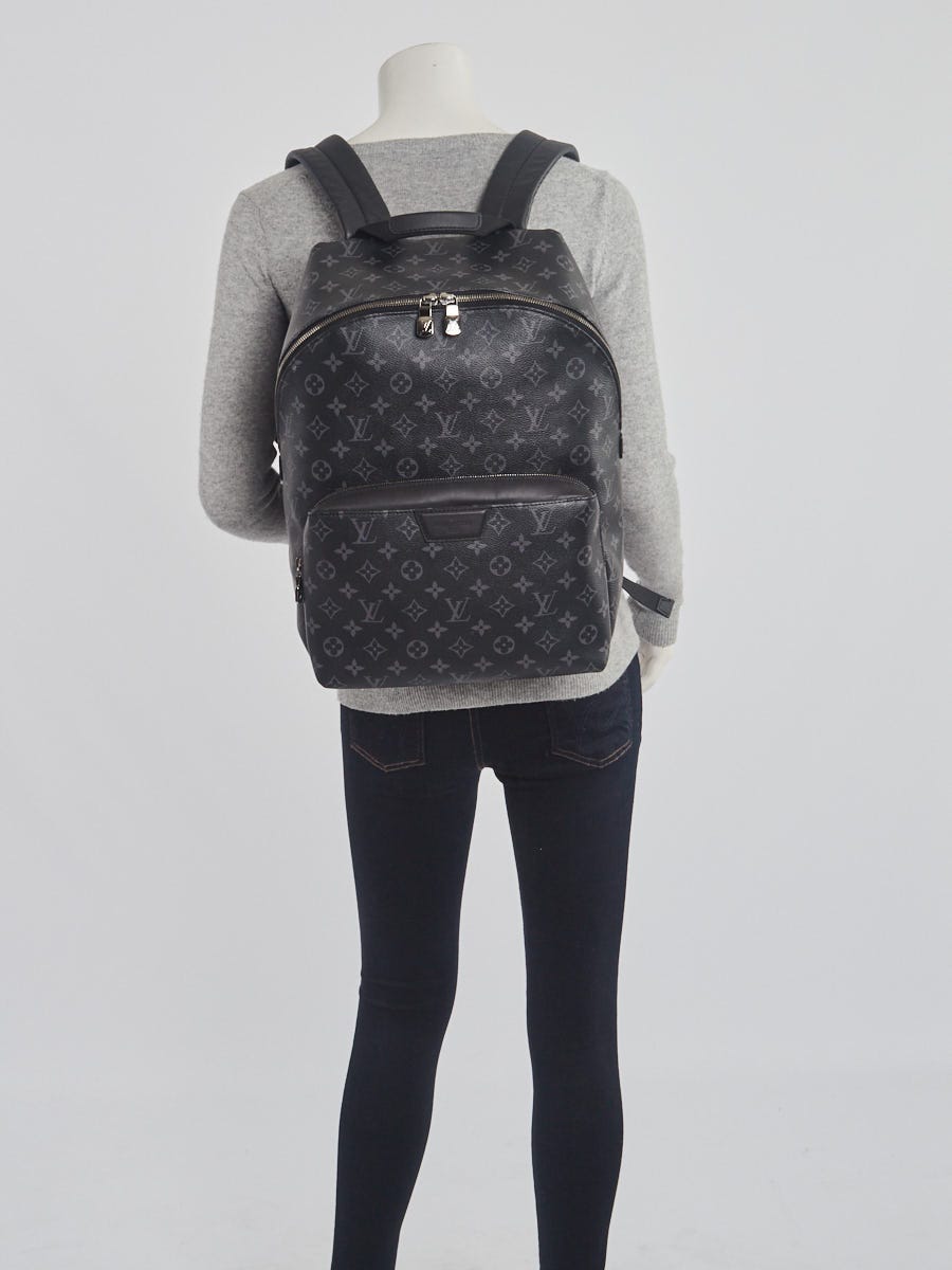 Louis Vuitton Discovery Backpack Monogram Eclipse Canvas PM Black