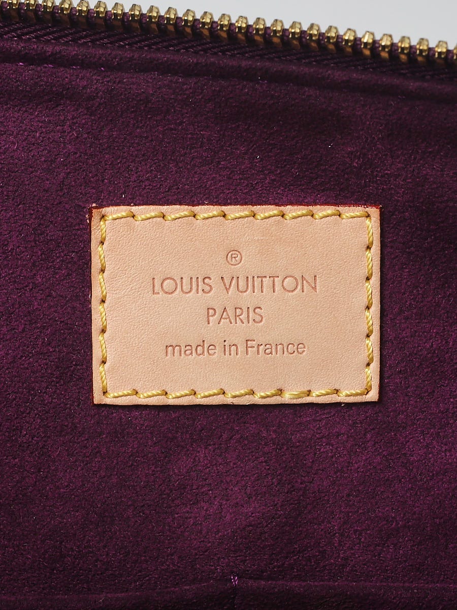 Louis Vuitton Pallas Tote Monogram Canvas Purple