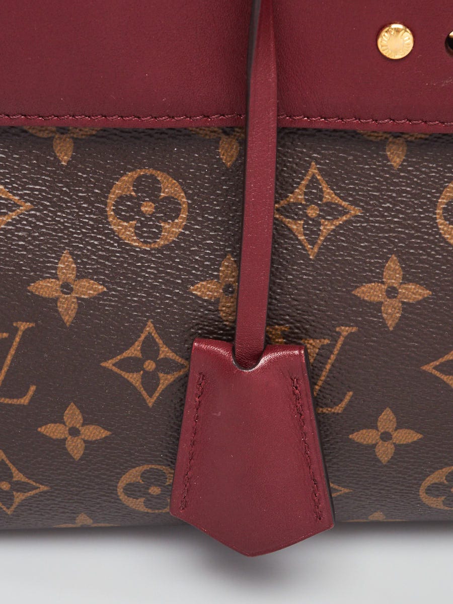 Louis Vuitton Venus Monogram Canvas 2way Shoulder Bag Red