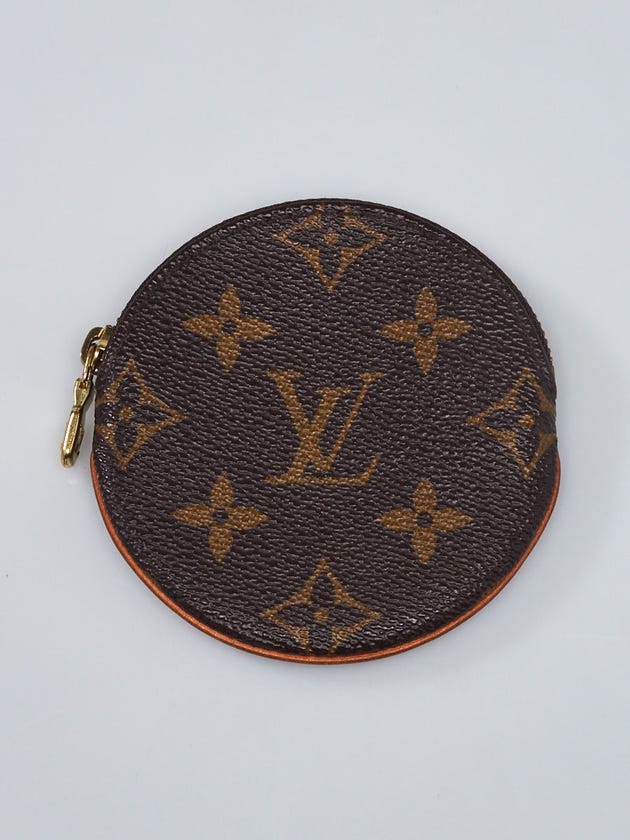 Louis Vuitton Monogram Canvas Round Coin Purse