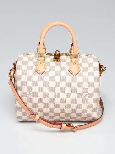 Speedy Bandouliere Azur Canvas Louis Vuitton Damier Azur Canvas