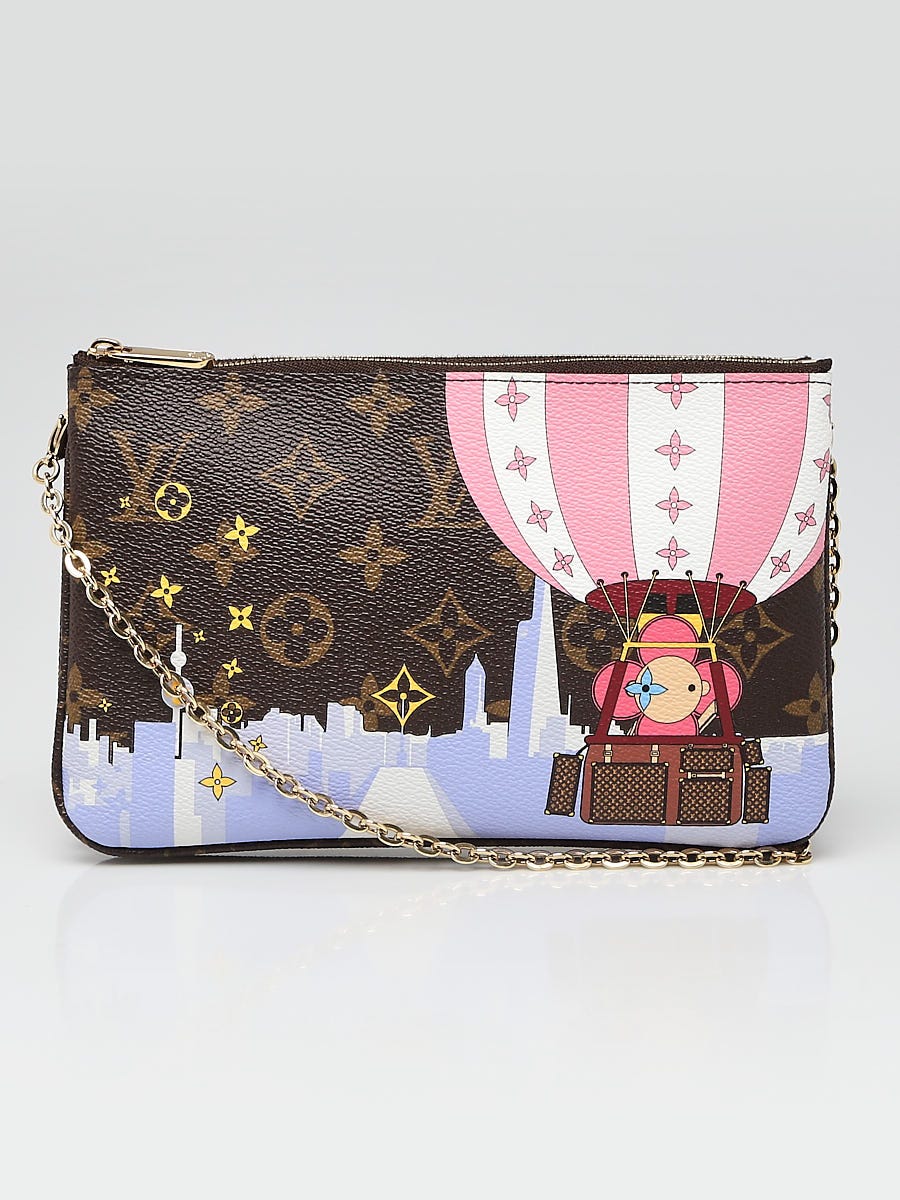 Louis Vuitton Limited Edition Monogram Canvas Christmas 2019 Vivienne Mini  Accessories Pochette Bag - Yoogi's Closet