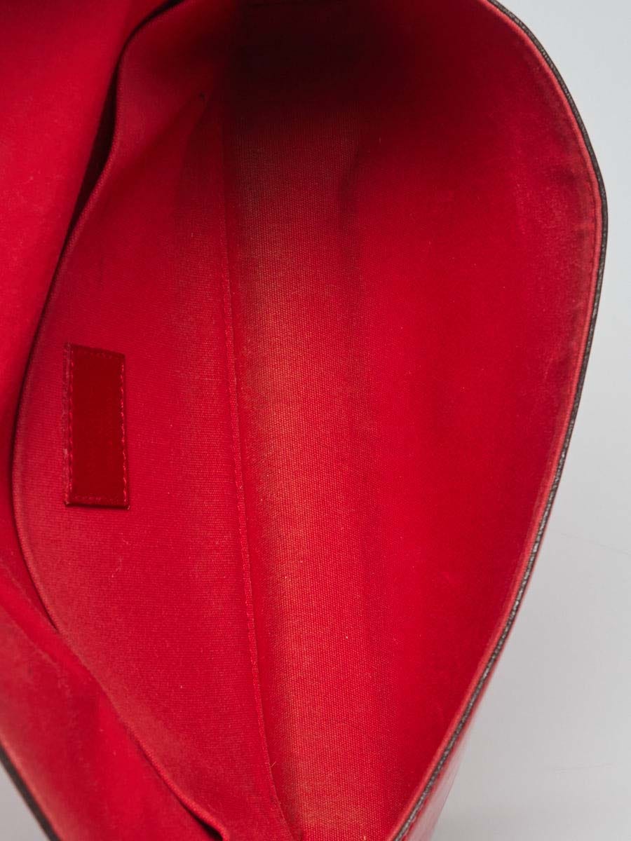 Louis Vuitton Cerise Monogram Vernis Felicie GM Pochette Bag