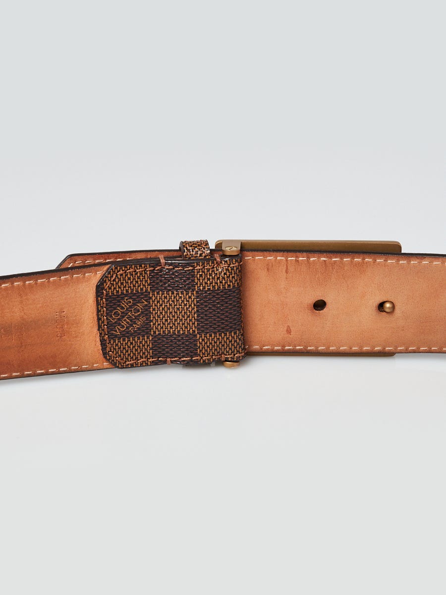 Louis Vuitton Damier Canvas and Leather Inventeur Reversible Belt 90/36 -  Yoogi's Closet