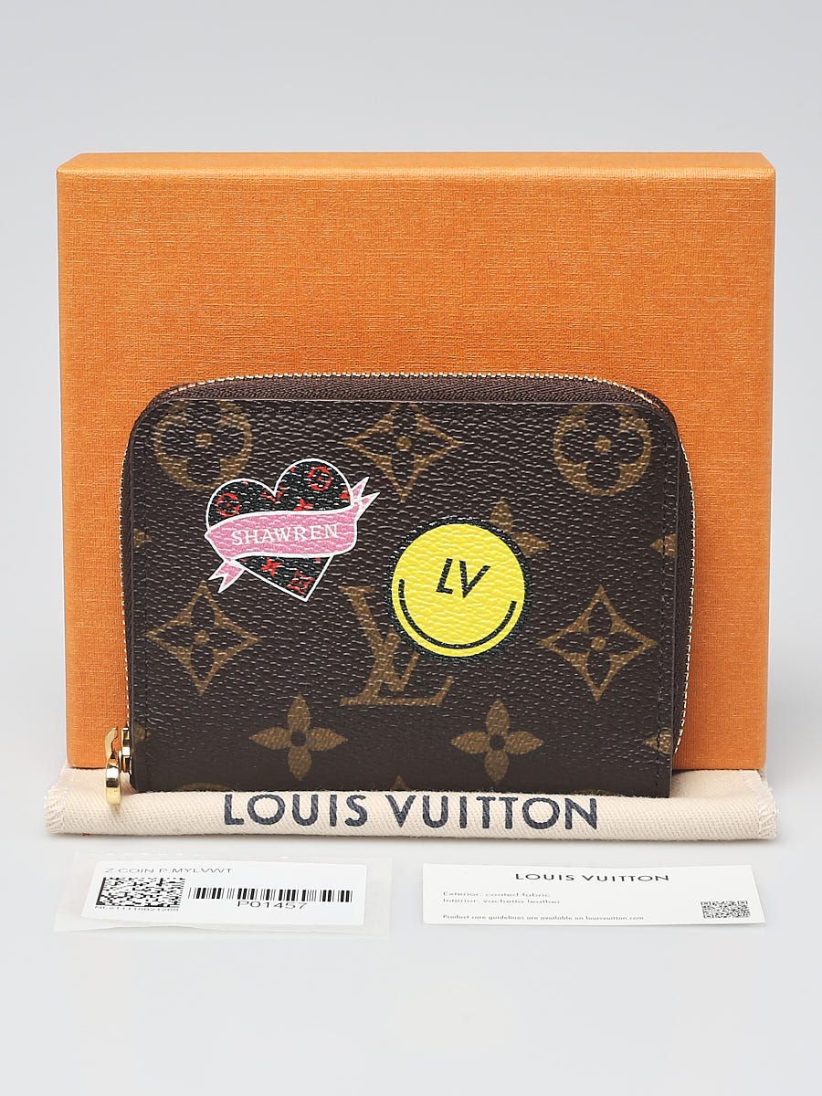 Louis Vuitton Monogram Canvas My LV World Tour Zippy Wallet