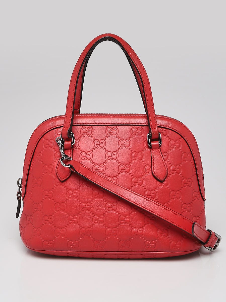 Louis Vuitton Red Epi Leather Lussac Tote Bag - Yoogi's Closet