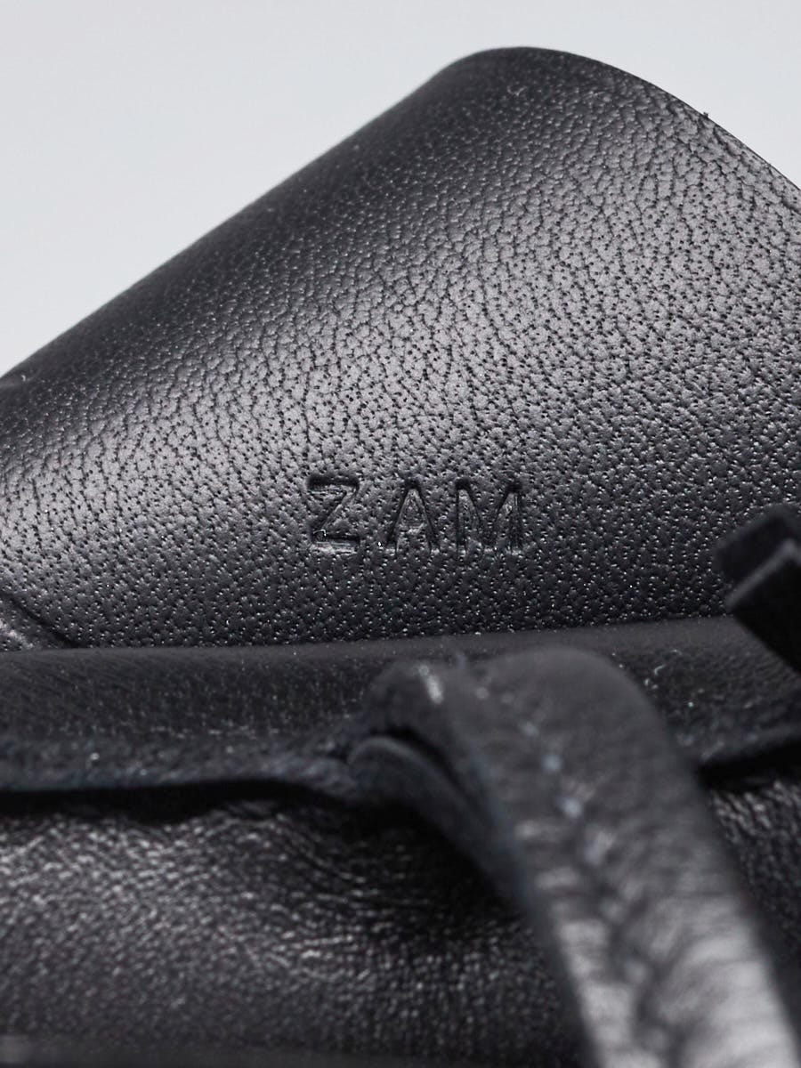 Hermès 2017 Pre-owned Rodeo mm Agneau Milo Bag Charm - Black