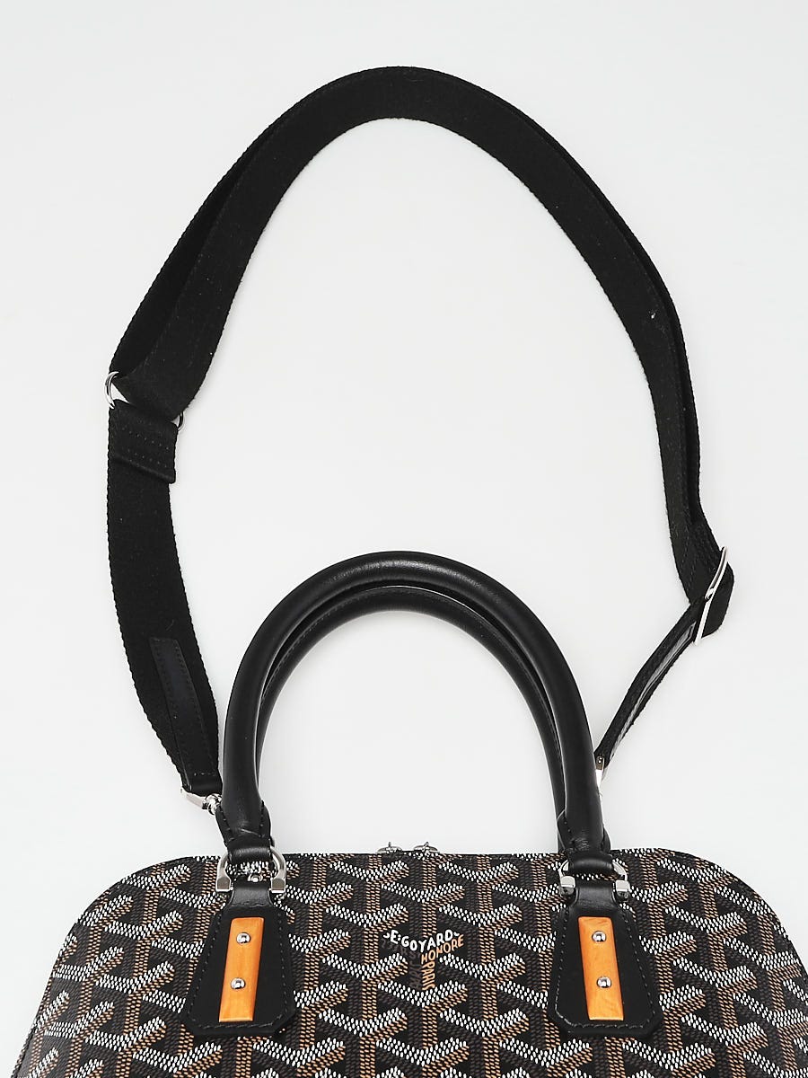 Goyard ブラック バケットバッグ New GOYARD Goyardine Saint Louis PM Black Tote Bag with