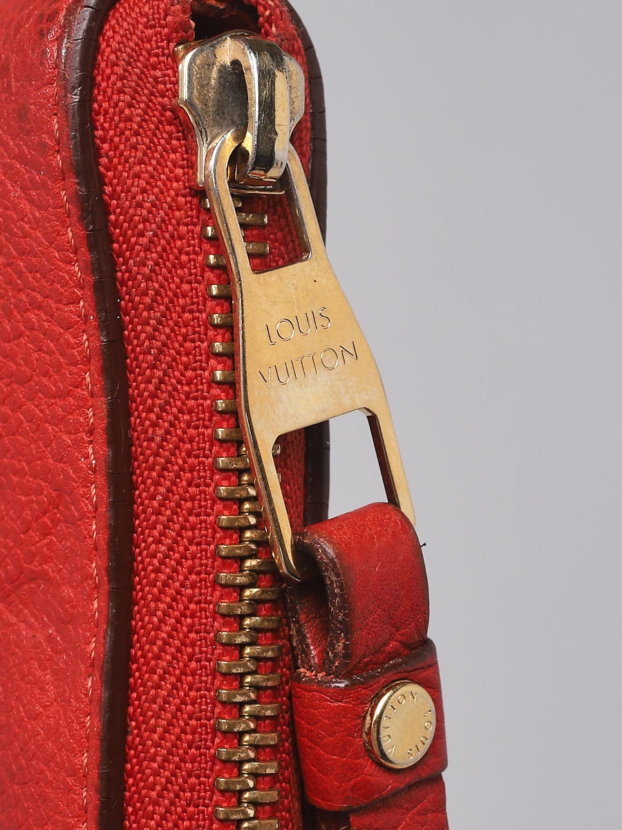 LOUIS VUITTON Empreinte Portefeuille Secret Compact Wallet Orange M60295  21504 Leather ref.531905 - Joli Closet