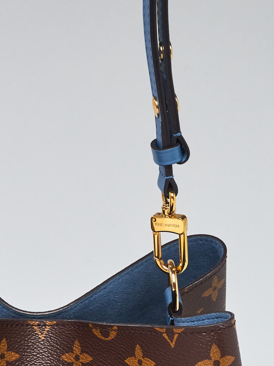 Louis Vuitton Blue Jean Monogram Canvas Neonoe Bag - Yoogi's Closet