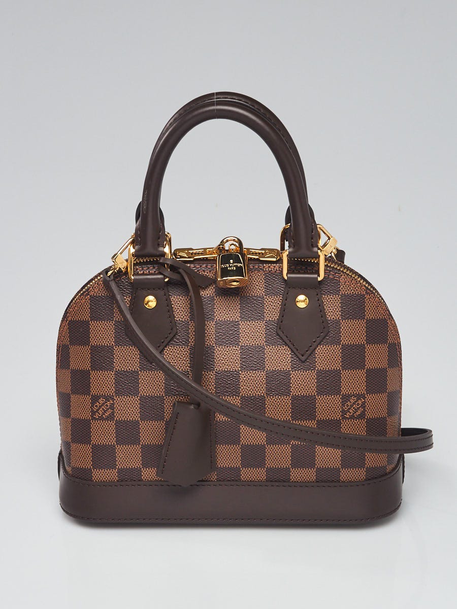 2020 Louis Vuitton FRANCE Damier Alma BB Crossbody Strap Bag $1760